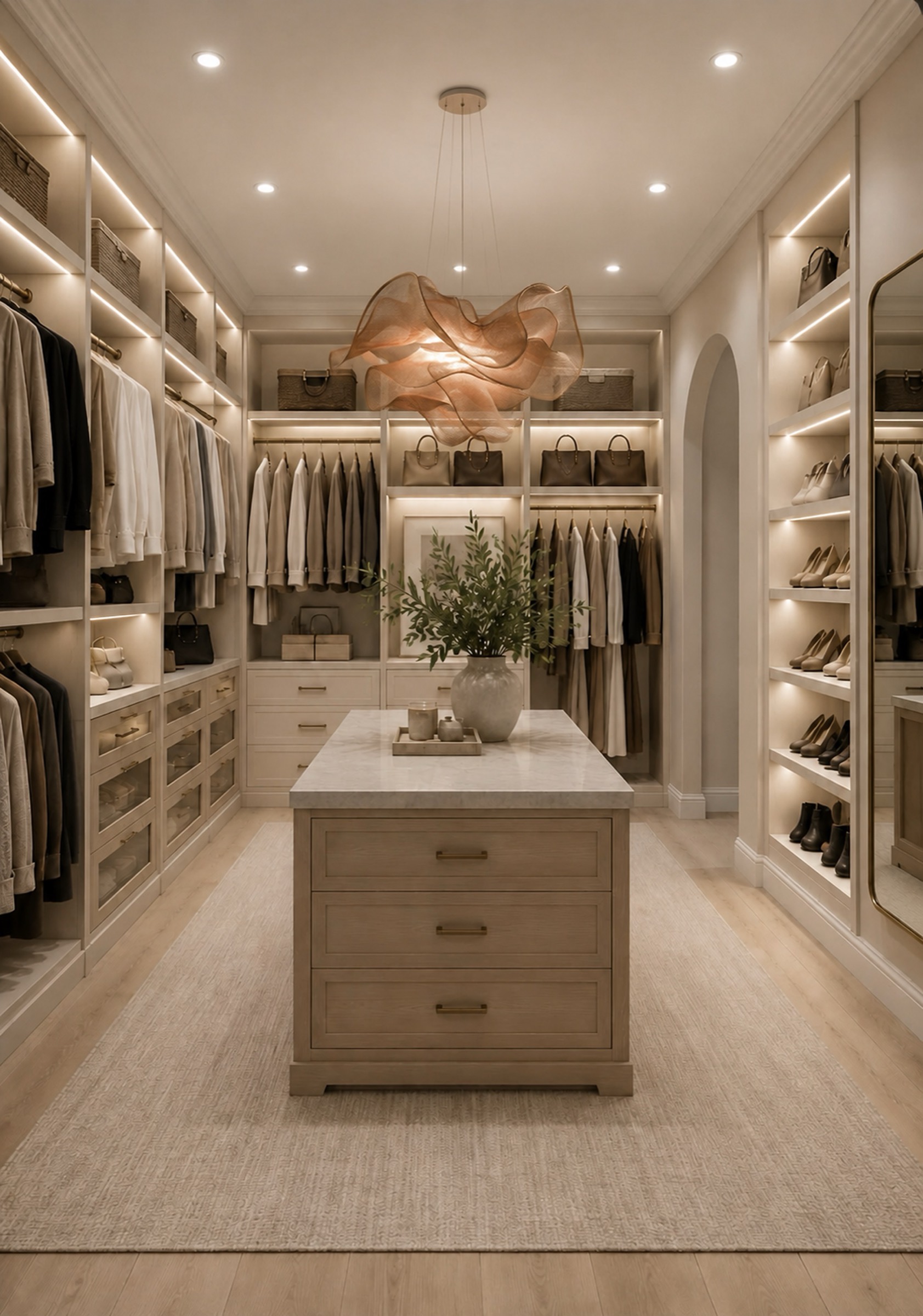 Primary Closet after
