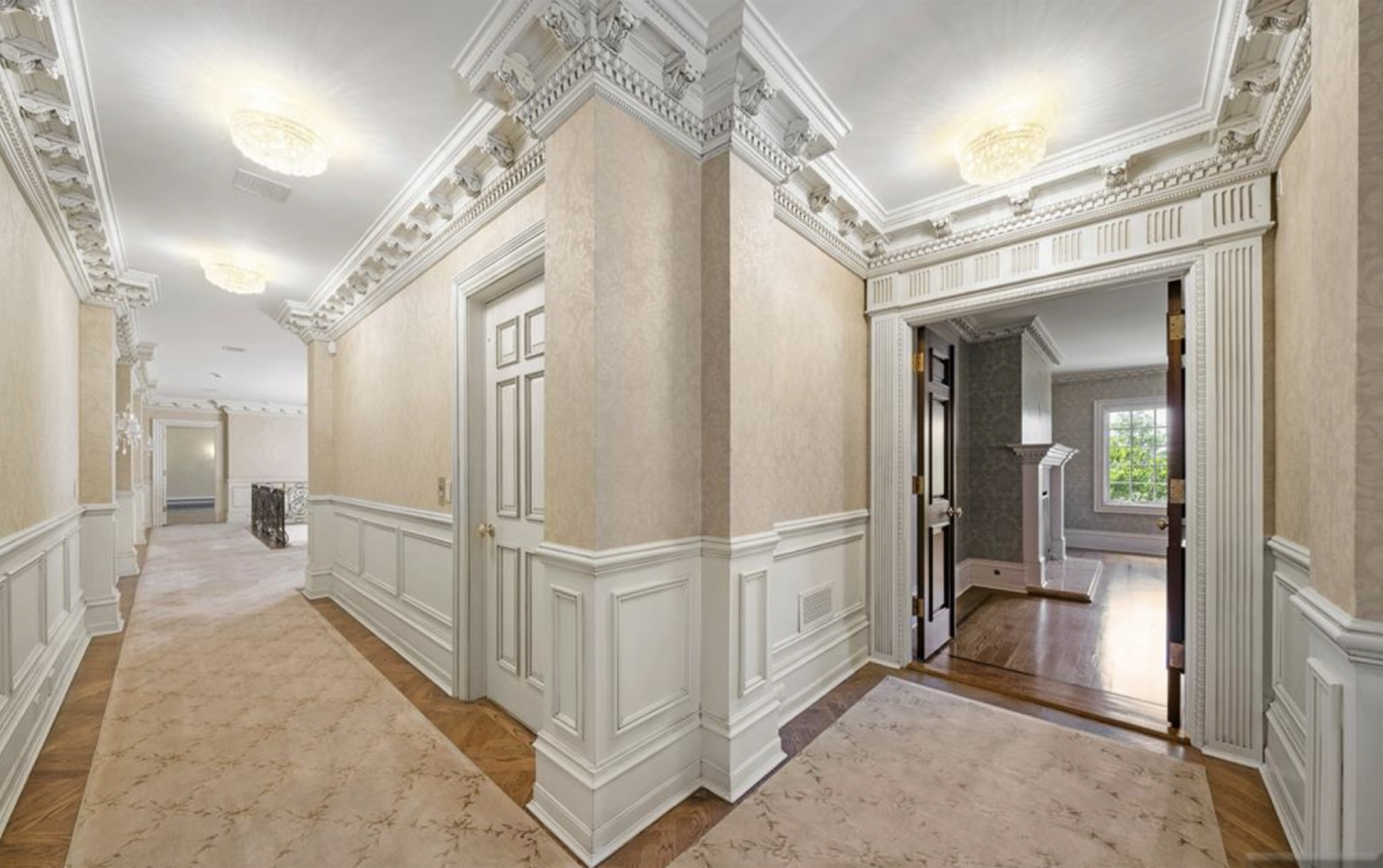 Second-Floor Hall before